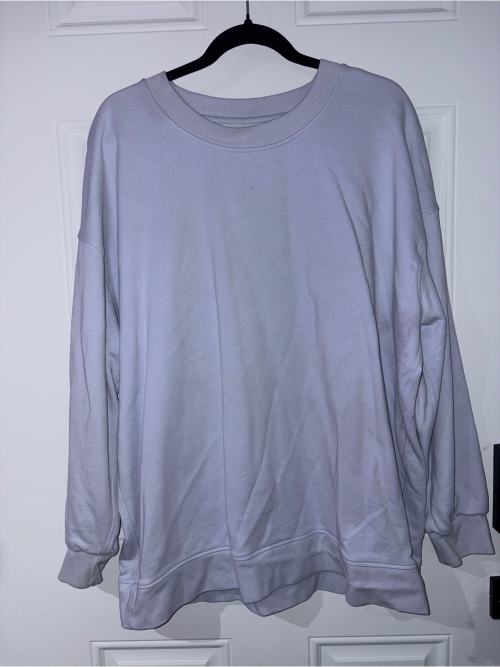 lululemon athletica Lavender Crewneck Sweater